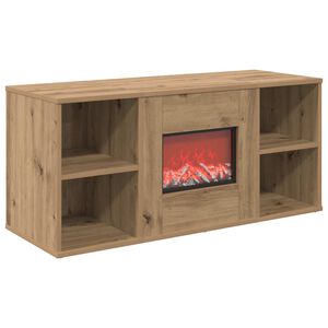 vidaXL Lareira el&eacute;trica Carvalho Arttisan 100 x 37 x 45,5 cm