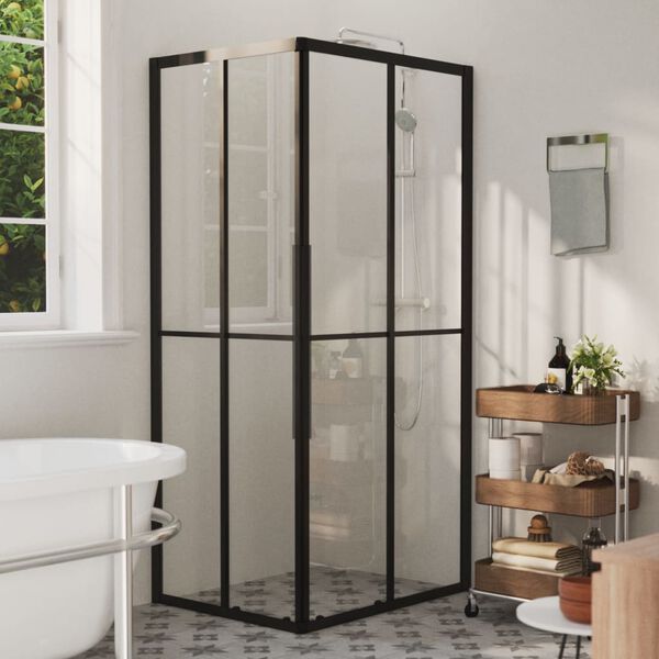 vidaXL Cabine de duche ESG 90x70x180 cm