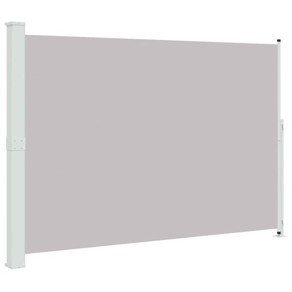 vidaXL Toldo lateral retr&aacute;til para p&aacute;tio 200x300 cm cinzento