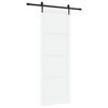 vidaXL Porta Deslizante ORKDAL Branco 83 x 232 cm