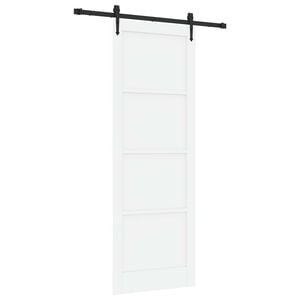 vidaXL Porta Deslizante ORKDAL Branco 83 x 232 cm