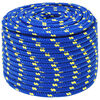 vidaXL Corda utilit&aacute;ria multiusos 12 mm 25 m Azul PP 930 kg Carga m&aacute;x.