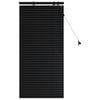 vidaXL Cortina Veneziana Preto 55 x 130 cm 35 mm