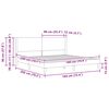 vidaXL Estrutura da Cama Cinza Escuro 180 x 200 cm Veludo