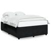 vidaXL Estrutura de cama sem colch&atilde;o 160x200 cm veludo preto