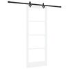 vidaXL Porta Deslizante Branco 83 x 211 cm