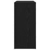 vidaXL Buffet Carvalho Preto 80 x 33 x 70 cm Madeira processada