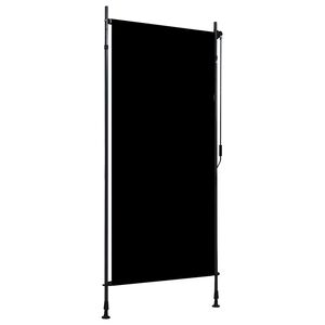 vidaXL Estore de rolo para exterior 100x270 cm antracite