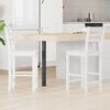 vidaXL Cadeiras de Jantar 2 pcs Branco 40 x 47,5 x 99,5 cm