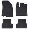 vidaXL Tapete de carro 4 pcs Preto Adequado para SANDERO 2020-