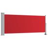 vidaXL Toldo lateral retr&aacute;til para p&aacute;tio 100x300 cm vermelho