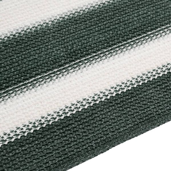 vidaXL Rede oculta&ccedil;&atilde;o p/ privacidade PEAD 195g/m&sup2; 1,5x25m verde branco