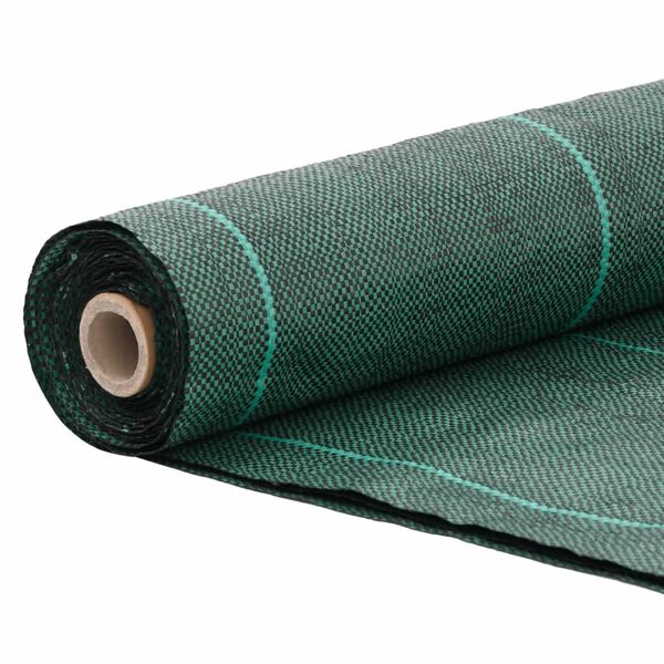vidaXL Tela para ervas daninhas 1,5x25 m PP verde