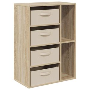 vidaXL Buffet Carvalho Sonoma 60 x 33,5 x 84 cm
