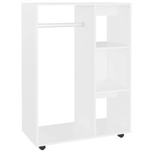 vidaXL Roupeiro 80x40x110 cm derivados madeira branco