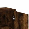 vidaXL Aparador 60x31x84 cm derivados de madeira carvalho fumado