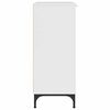 vidaXL Buffet Branco Brilhante 69,5 x 33 x 82 cm Madeira processada
