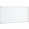 vidaXL Quadro branco magn&eacute;tico 100x50x1,7 cm alum&iacute;nio