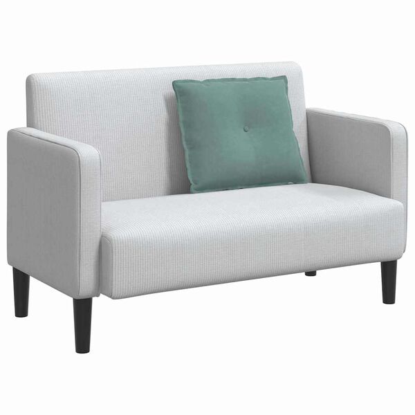 vidaXL Travesseiro para Costas Verde do Mar 60 x 50 cm