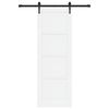 vidaXL Porta Deslizante ORKDAL Branco 73,5 x 211 cm
