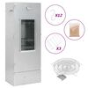 vidaXL Defumador p/ churrasqueira c/ gerador fumo frio a&ccedil;o galvanizado