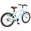 vidaXL Bicicleta Infantil 18 Polegadas para 5-7 anos Azul Claro