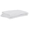 vidaXL Protetor de colch&atilde;o imperme&aacute;vel 160x220 cm branco