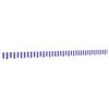 vidaXL Tecido de substitui&ccedil;&atilde;o para sanefa de toldo 400 cm riscas azul/branco