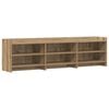 vidaXL Gabinete para TV 168 x 33 x 47 cm Carvalho Arttisan