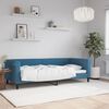vidaXL Sof&aacute;-cama 90x200 cm veludo azul