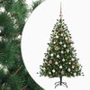 vidaXL &Aacute;rvore de Natal artificial com bolas 150 cm 150 LED