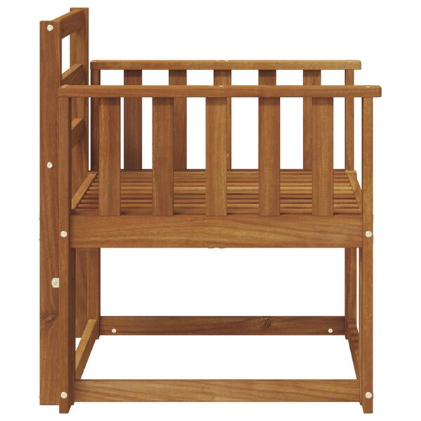 vidaXL Sof&aacute; exterior Madeira S&oacute;lida de Ac&aacute;cia Natural