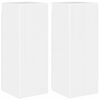 vidaXL Arm&aacute;rio de TV de Parede 2 pcs Branco Brilhante 30 x 31 x 80 cm