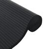 vidaXL Tapete retangular 100x400 cm bambu preto