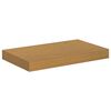 vidaXL Prateleira de Parede 4 pcs Bege 40 x 23,5 x 4 cm