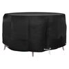vidaXL Capa para mob&iacute;lia de jardim c/ 10 ilh&oacute;s &Oslash;230x90 cm redondo