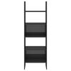 vidaXL 4 pcs conjunto de estantes contraplacado cinzento brilhante