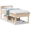vidaXL Cama sem colch&atilde;o 75x190 cm madeira de pinho maci&ccedil;a
