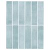 vidaXL Azulejo Retangular 20 pcs Cinza Verde 29 x 23 x 0,08 cm