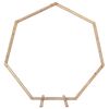 vidaXL Arco de Casamento Marrom Claro 221 x 92 x 216 cm