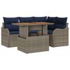 vidaXL Conjunto de Sof&aacute; de Jardim 5 unid. 4-N&uacute;mero de lugares