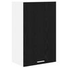 vidaXL Arm&aacute;rio suspenso Carvalho Preto e Branco 50 x 31 x 80 cm