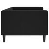 vidaXL Sof&aacute;-cama 90x190 cm veludo preto