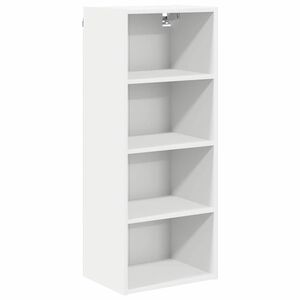vidaXL Arm&aacute;rio suspenso Branco 40 x 29,5 x 100 cm Madeira processada