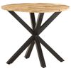 vidaXL Mesa de apoio 68x68x56 cm madeira de mangueira maci&ccedil;a