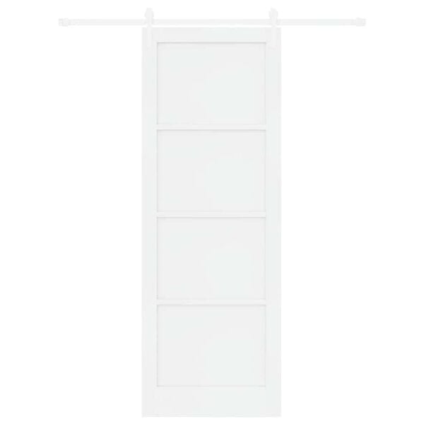 vidaXL Porta Deslizante ORKDAL Branco 83 x 232 cm
