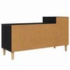vidaXL Gabinete para TV Carvalho Preto 100 x 35 x 55 cm