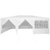 vidaXL Tenda de Festa Branco 600 x 400 x 266 cm Polietileno