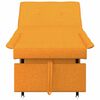 vidaXL Sof&aacute;-Cama Amarelo Escuro 194 x 50 x 82 cm Contraplacado