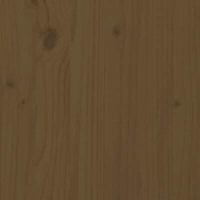 vidaXL Aparador 65,5x40x75 cm madeira de pinho maciça castanho mel